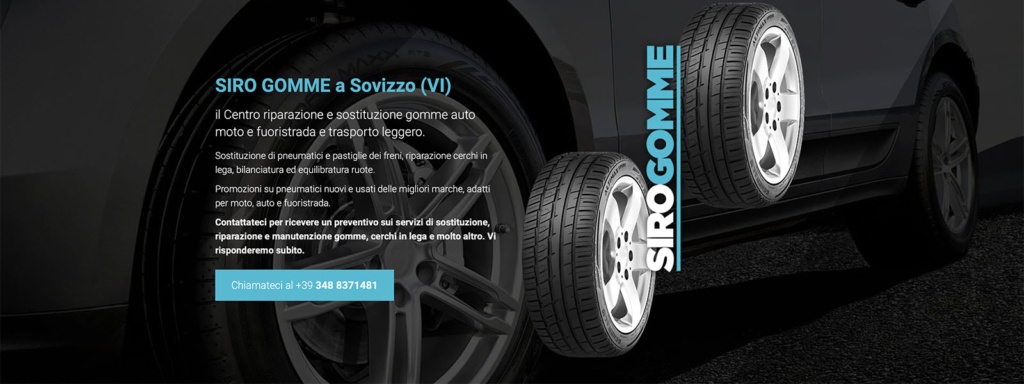 Sito Web Siro Gomme Sovizzo