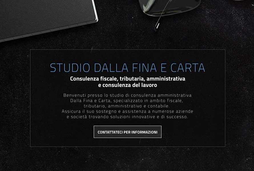 Sito Web Studio Dalla Fina e Carta