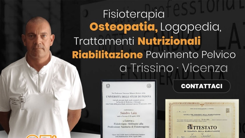 Sito Web Studio Osteopatia fisioterapia Lain