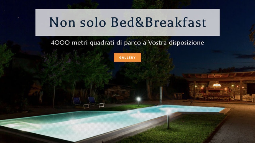 Sito Web Villa Berrettini Bed e Breakfast