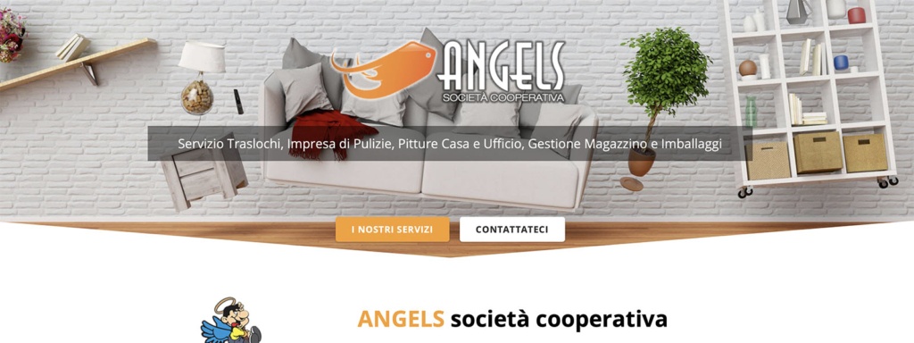 Sito Web Angels Società Cooperativa