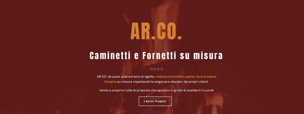 Sito Web Arco Caminetti