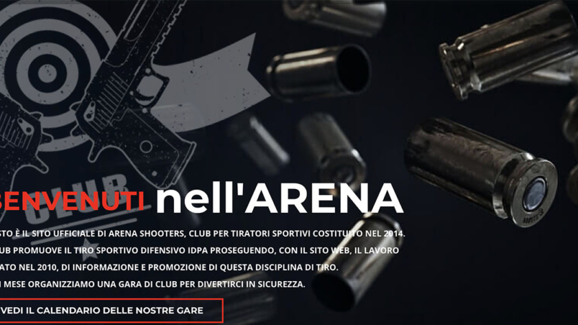 Sito Web Arena Shooters IDPA