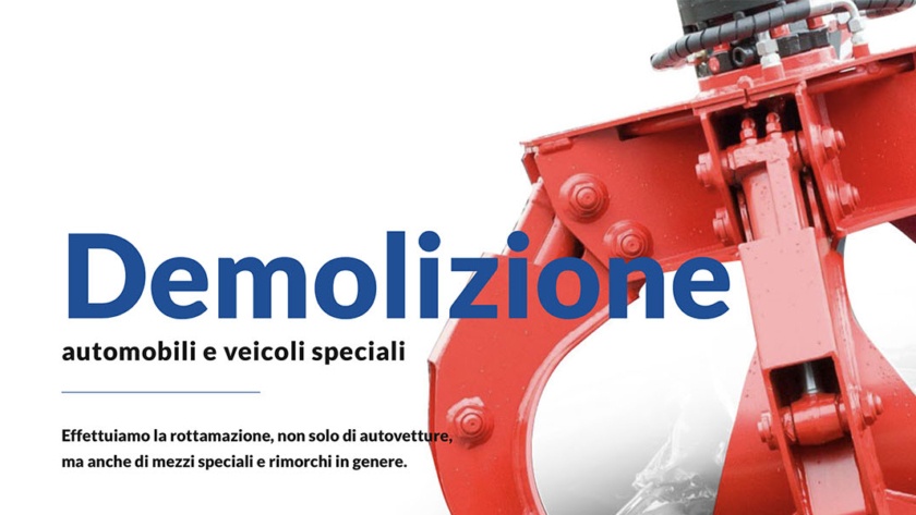 Autodemolizione Luca 1 Sito Web Autodemolizione Luca F.lli