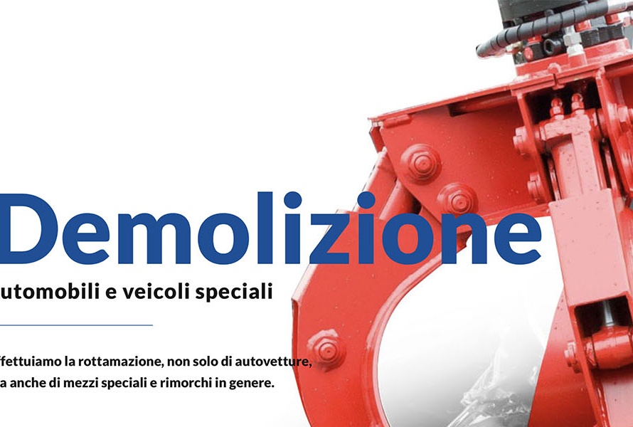 Sito Web Autodemolizione Luca F.lli