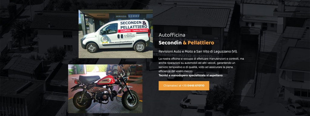 Sito Web Autofficina Secondin e Pellattiero