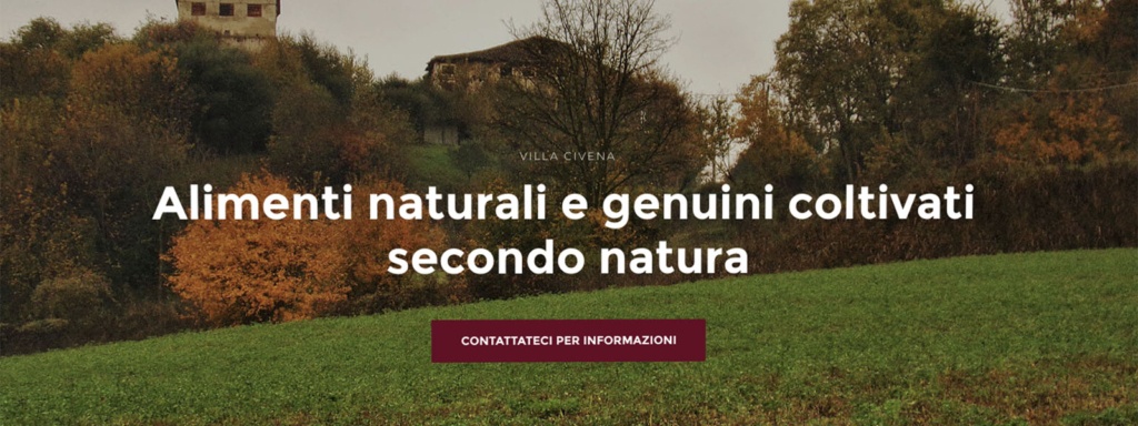 Sito Web Azienda Agricola Villa Civena