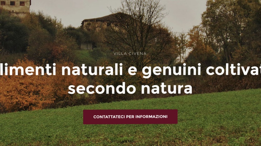 Sito Web Azienda Agricola Villa Civena