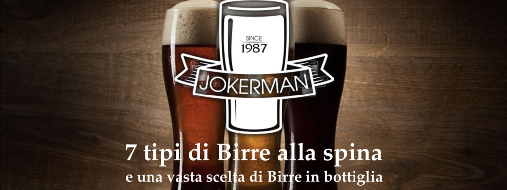 Sito Web Birreria Jokerman Zanè