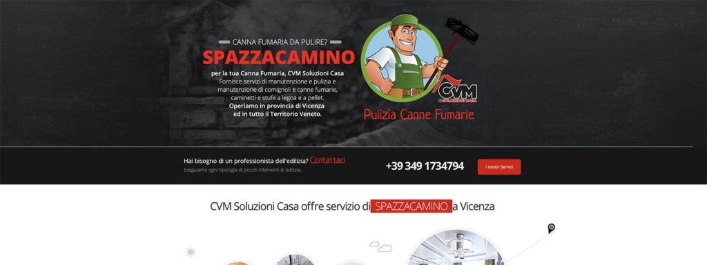 Sito Web CVM Soluzioni Casa