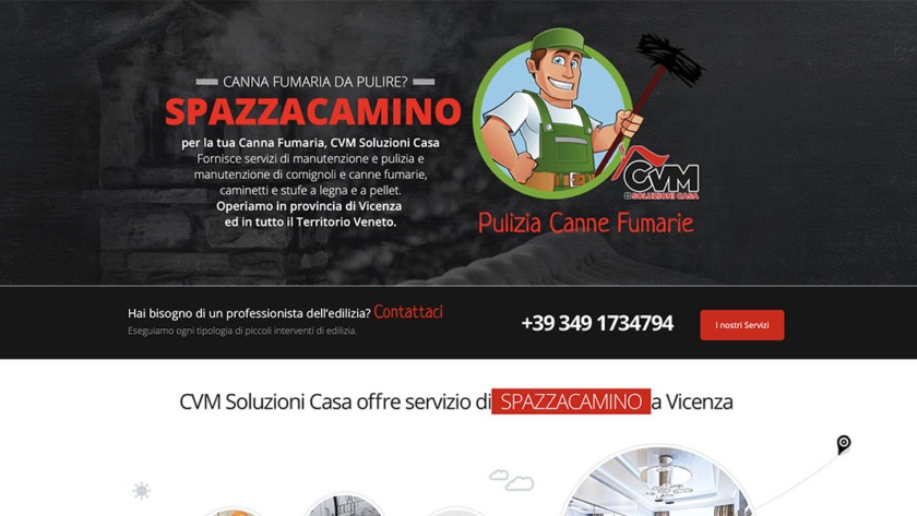 Sito Web CVM Soluzioni Casa