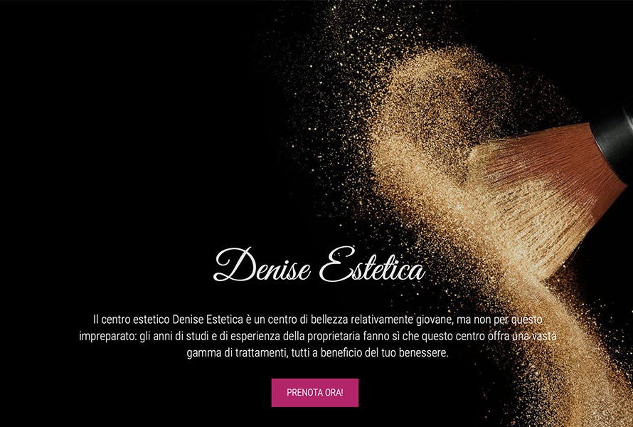 Sito Web Denise Estetica Valdagno