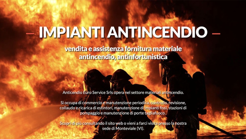 Sito Web Euro Service Srls Antincendio