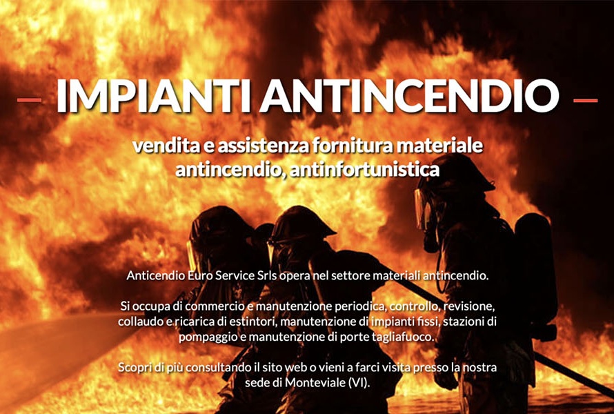 Sito Web Euro Service Srls Antincendio