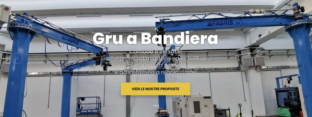 Sito Web Fabris Gru