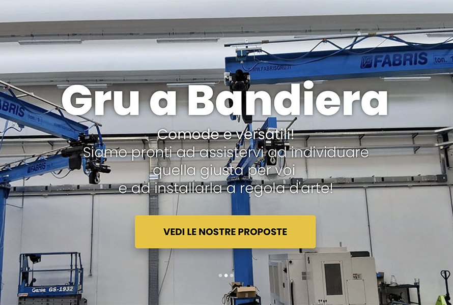 Sito Web Fabris Gru