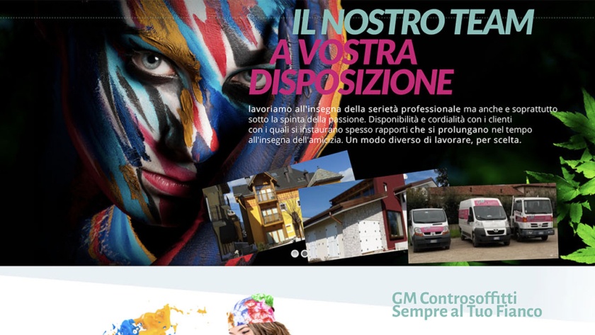 Sito Web GM Controsoffiti