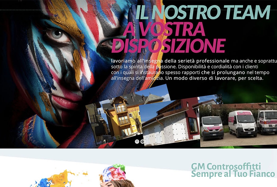 Sito Web GM Controsoffiti