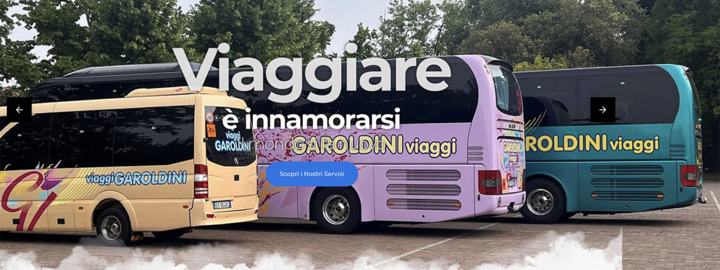 Sito Web Garoldini Viaggi