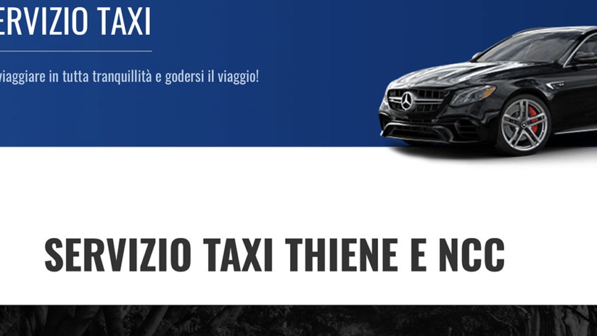 Sito Web NCC Taxi Thiene