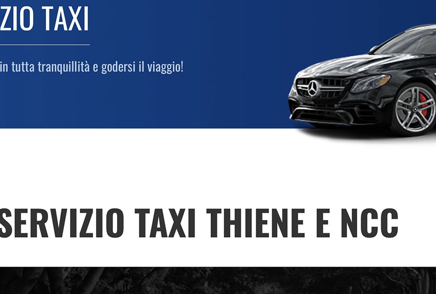 Sito Web NCC Taxi Thiene