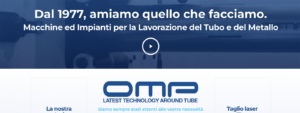 Sito Web OMP Group Srl