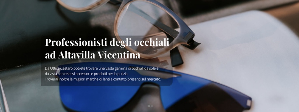 Sito Web Ottica Cestaro Massimo