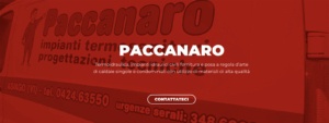 Sito Web Paccanaro Termoidraulica