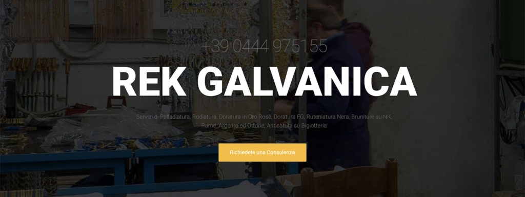 Sito Web Rek Galvanica Snc