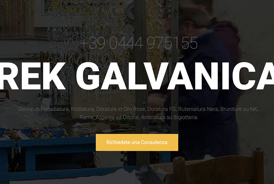 Sito Web Rek Galvanica Snc
