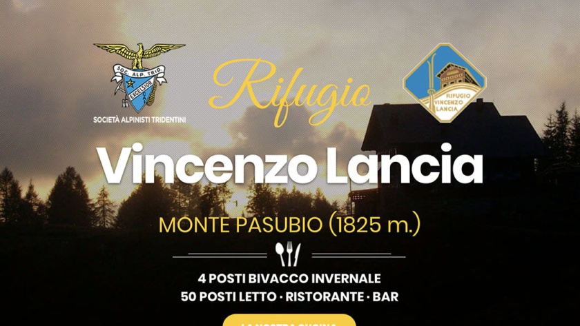 Sito Web Rifugio Vincenzo Lancia