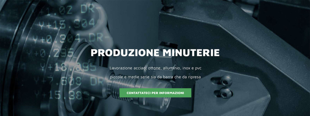 Sito Web Torneria Frison