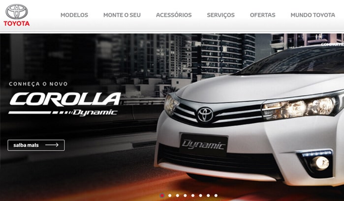 toyota wordpress website