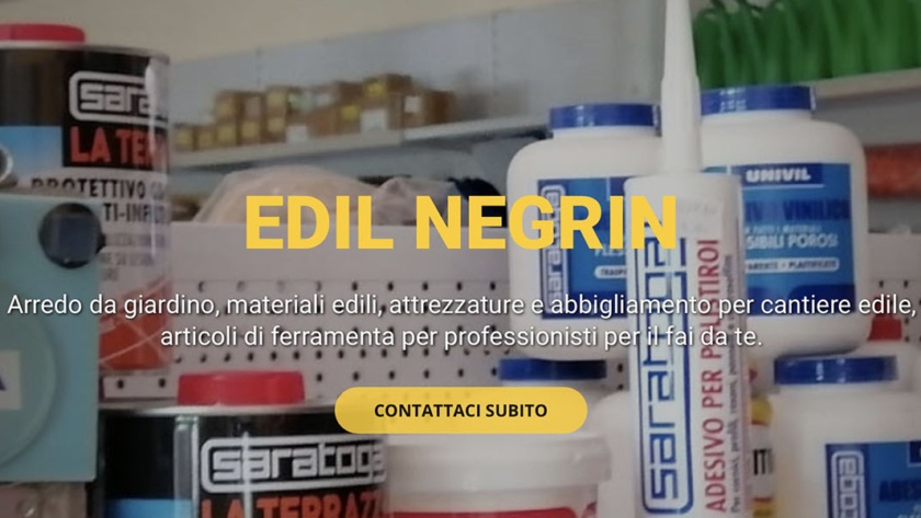 Sito Web Edil Negrin