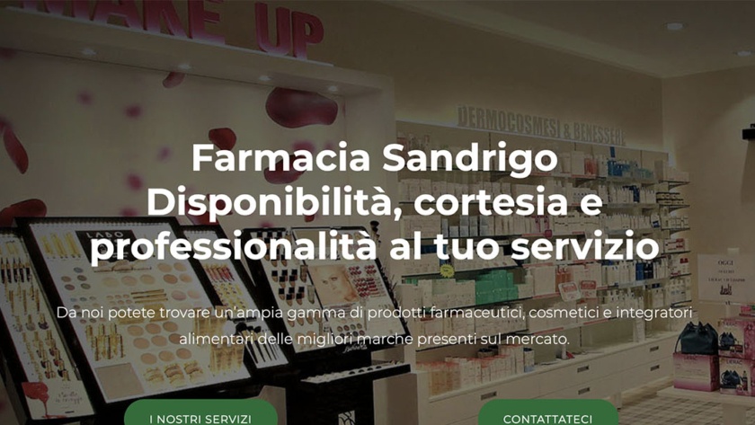 Sito Web Farmacia Sandrigo