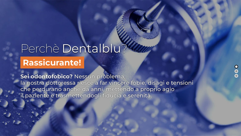 Sito Web Studio Dentistico Dentalblu