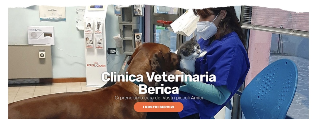 Sito Web Clinica Veterinaria Berica