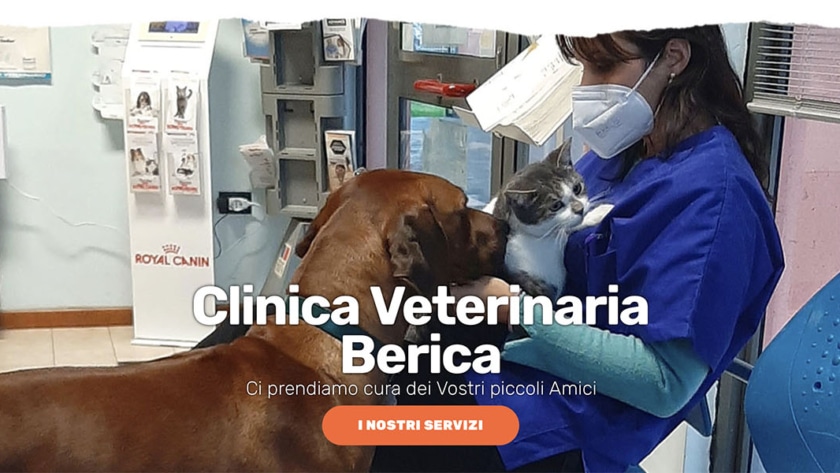 Sito Web Clinica Veterinaria Berica