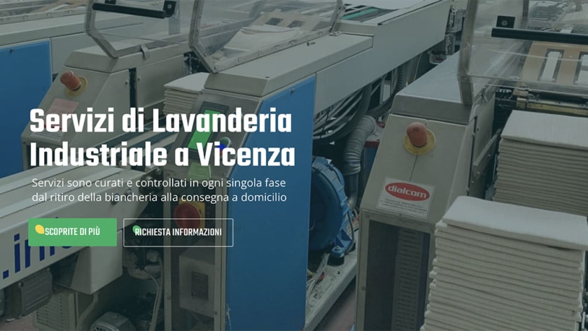 Sito Web Lavanderia Capraro