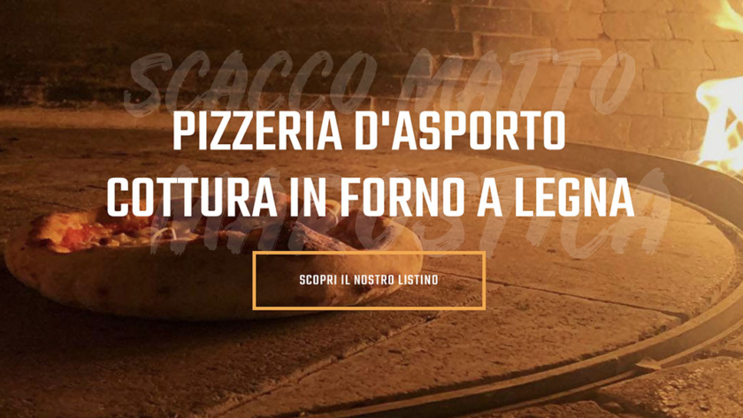 Sito Web Pizzeria Scacco Matto