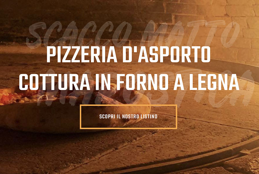 Sito Web Pizzeria Scacco Matto