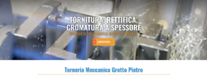 Sito Web Torneria Meccanica Grotto