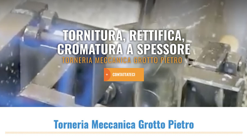 Sito Web Torneria Meccanica Grotto