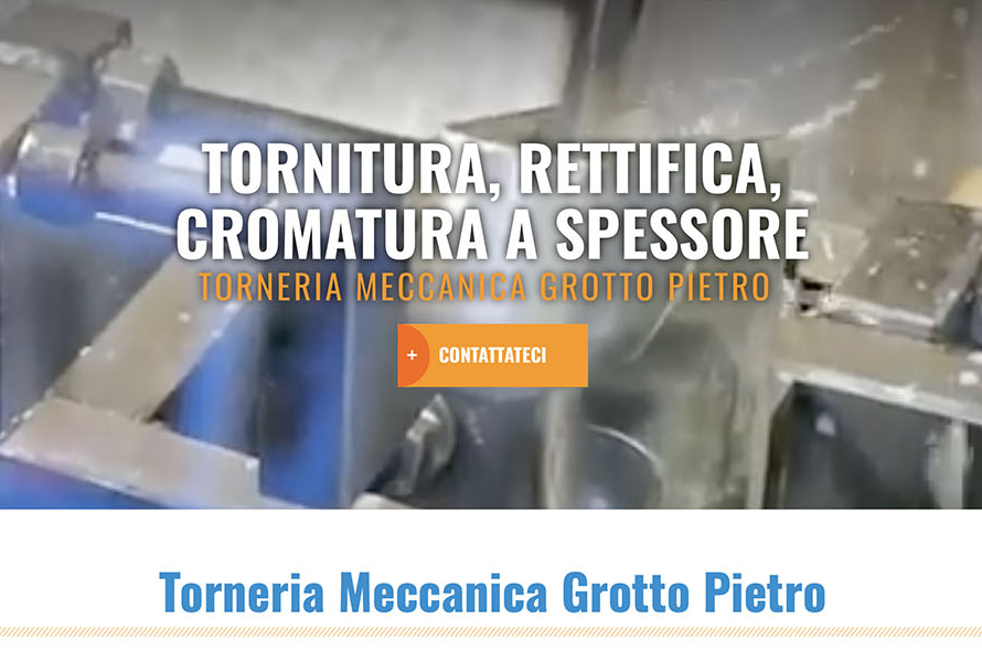 Sito Web Torneria Meccanica Grotto