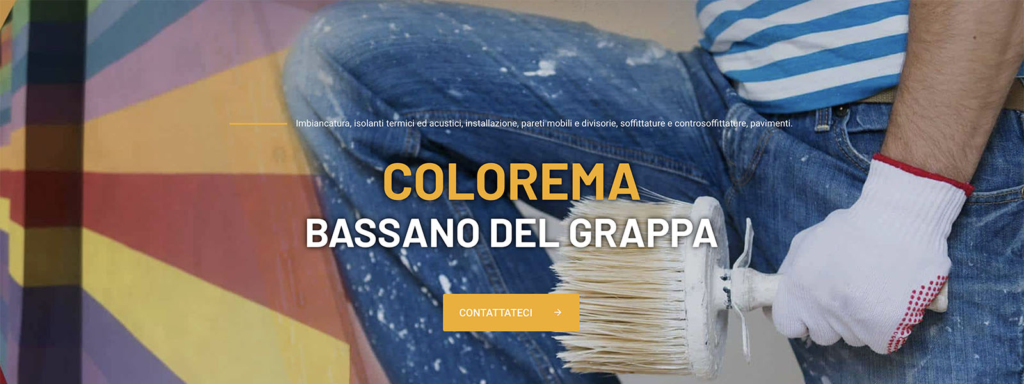 Sito Web Colorema Bassano