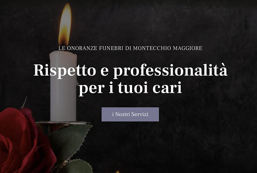Sito Web Impresa Funebre Sgolmin Lovato