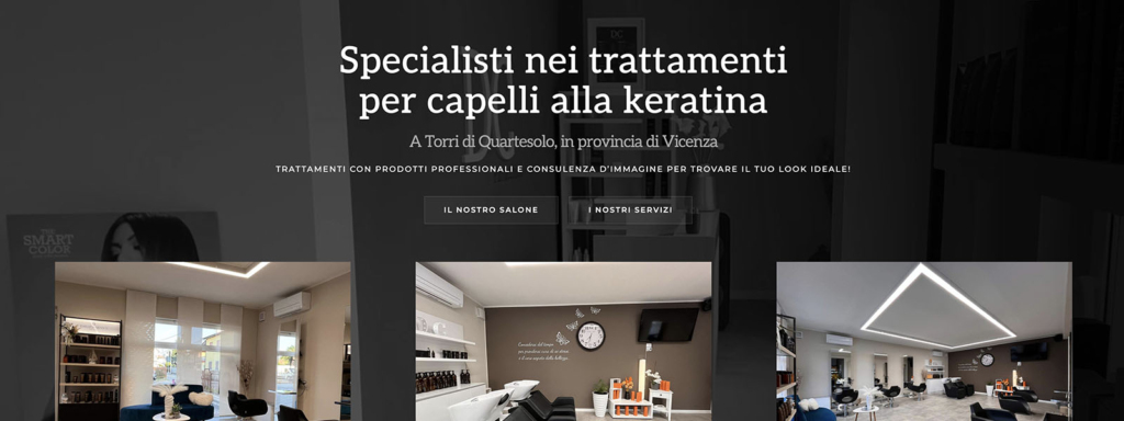 Sito Web DC Parrucchieri