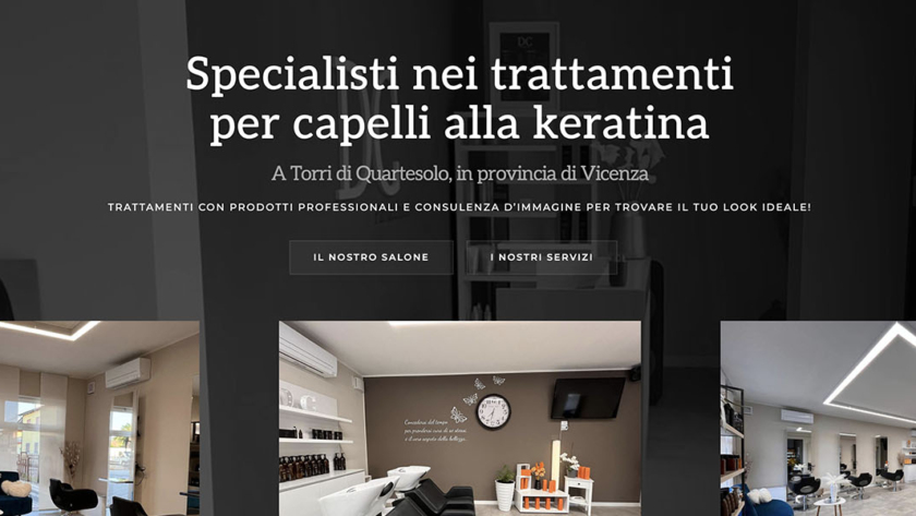 Sito Web DC Parrucchieri