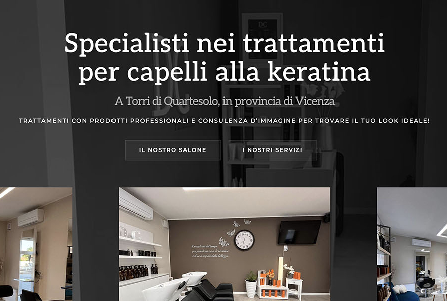 Sito Web DC Parrucchieri