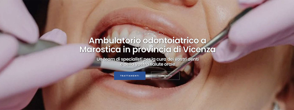 Sito Web Sanident Marostica